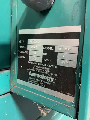 Used AERCOLOGY CFF 1500 Dust Collectors Ohio US | HGR 24 #1134107