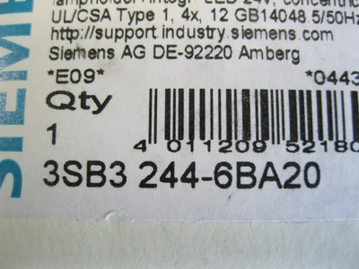 NEW Siemens 3SB 244-6BA20