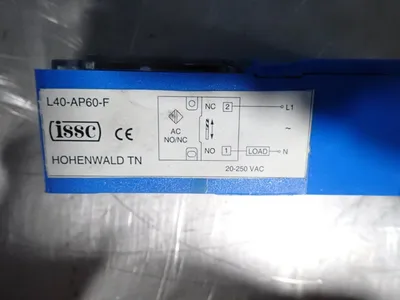 Used ISSC L40AP60F Proximity Sensors Ohio US | HGR 24 #912898
