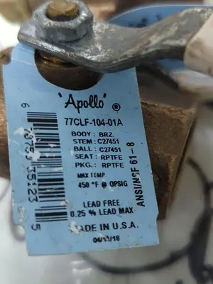 New | in-Stock APOLLO 77CLF-104-01A Pump & Valve Parts Ohio US | Surplus Asset Holdings #1236065