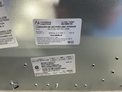 Used LITHONIA LIGHTING 2BLT2 20L ADP EZ1 LP840 Lighting Ohio US | HGR 24 #1300046