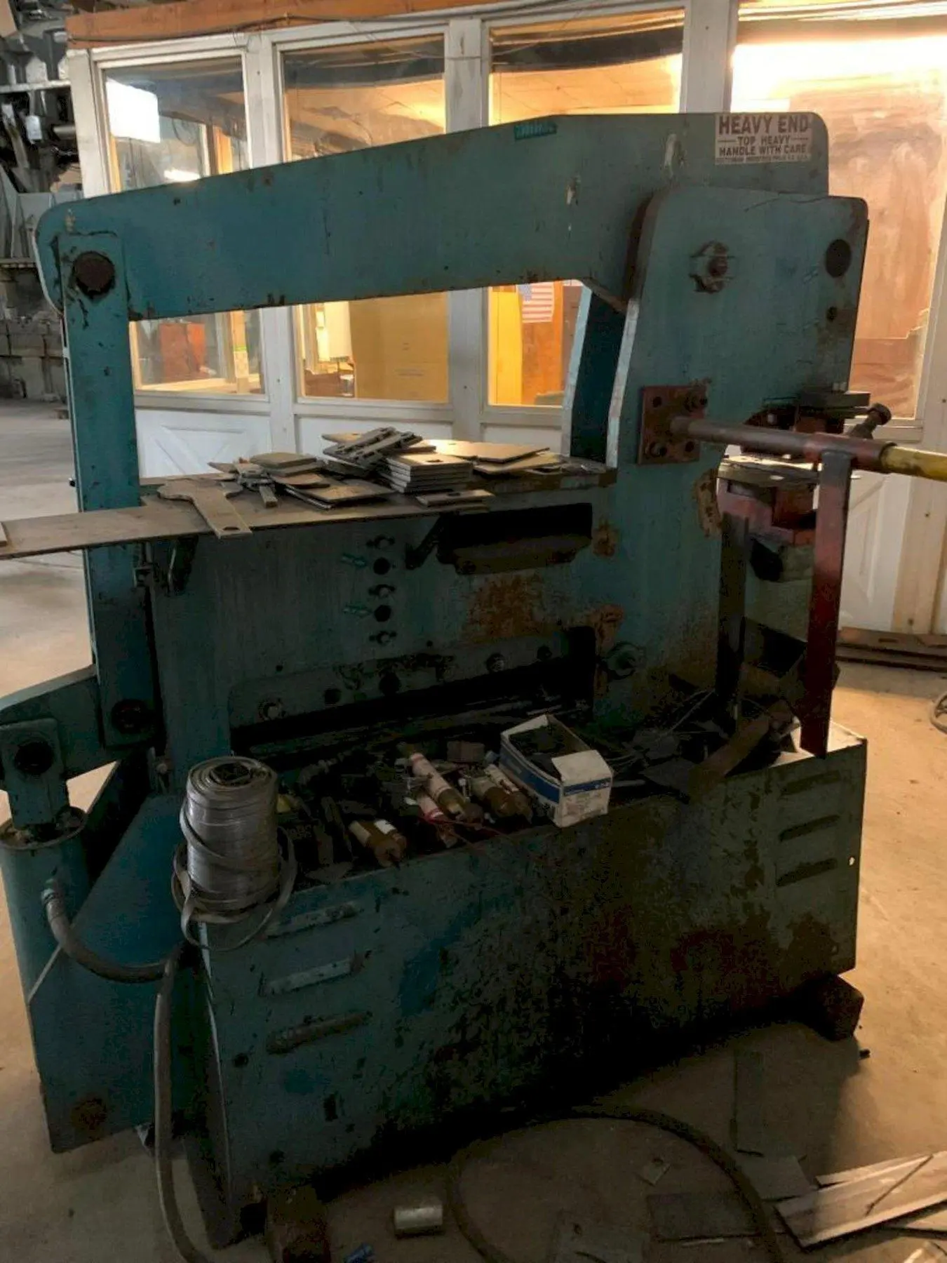 65 TON SCOTCHMAN MODEL #6509 HYDRAULIC IRONWORKER: YOBRO #23962