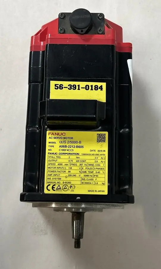 New | in-Stock FANUC A06B-2212-B605 Industrial Controls Ohio US | Surplus Asset Holdings #1519253