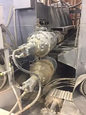 ROSENQUIST 482RO-EP-2 ELECTRO-FLOW CONTINUOUS FEED-THROUGH RADIO-FREQUENCY GLUER