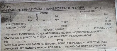 Used 1995 INTERNATIONAL 8100 Dump trucks New Jersey US | Proxy Equipment #1388643