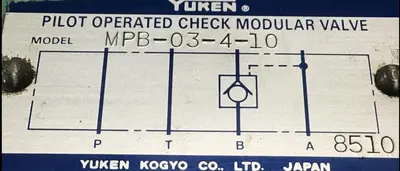 USED YUKEN MPB-03-4-10