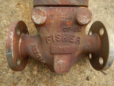 Fisher 1" 150 Class 316 Stainless Steel
