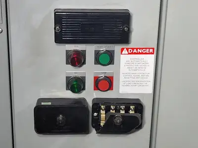 5kV/1200A Medium Voltage MCC Double Structure w/ Motor Protection Relays