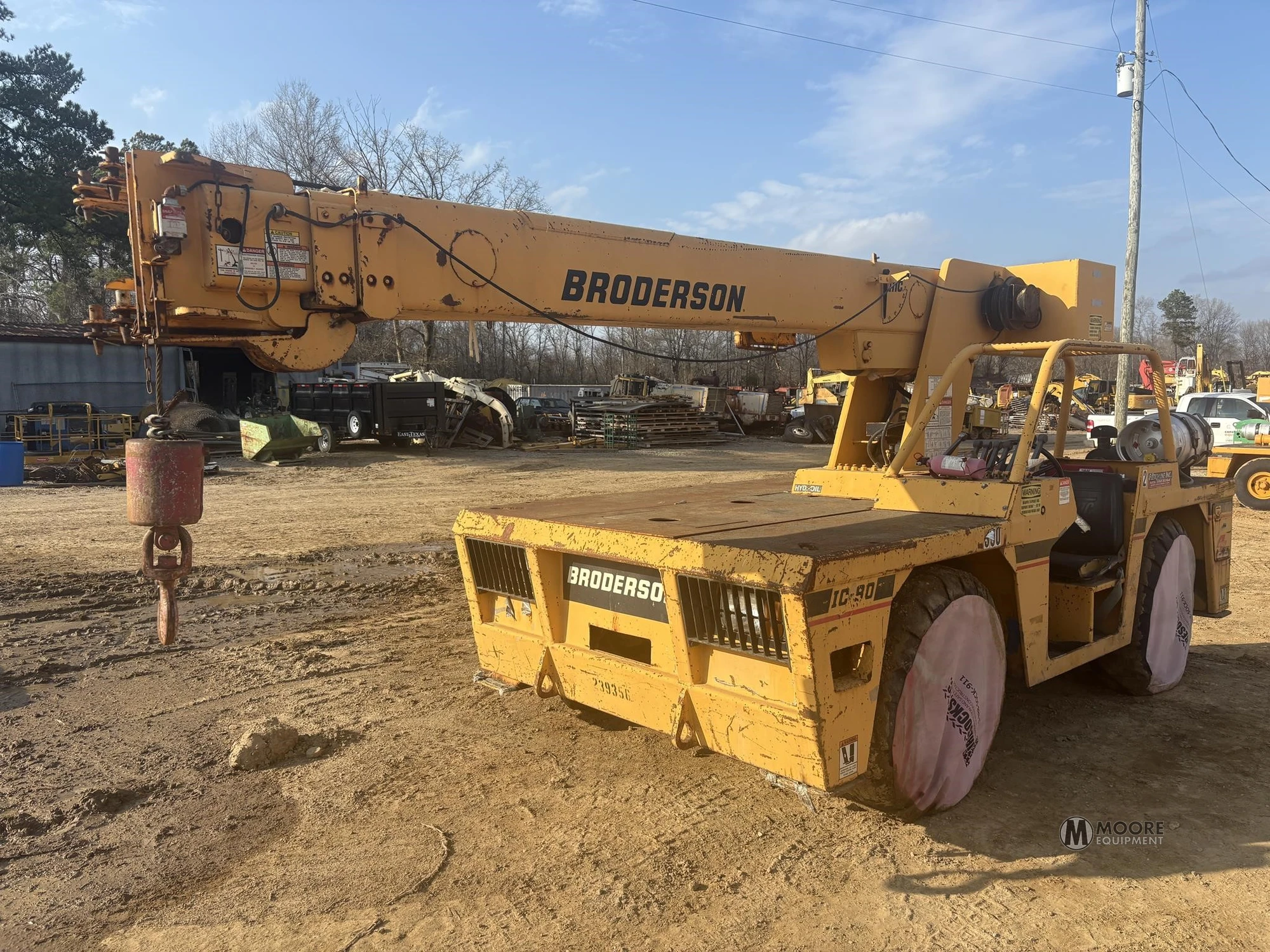 Used 2001 BRODERSON IC80-3F Mobile Cranes Tennessee US | Moore Equipment #1516689
