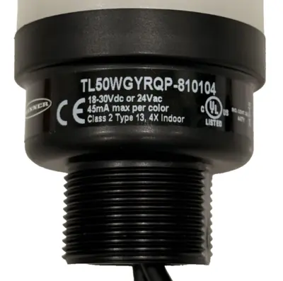 NEW BANNER ENGINEERING TL50WGYRQP-810104