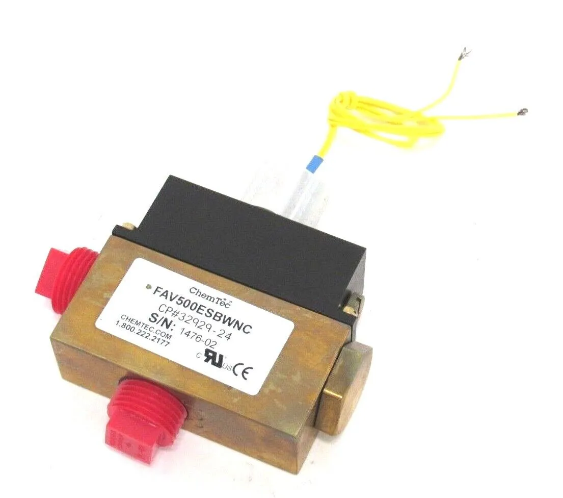 NEW CHEMTEC FAV500ESBWNC FLOW SWITCH 32929-24