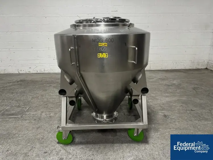 Used Bohle 600 Liter Bohle Bin, S/S Bins Ohio US | Federal Equipment Company #129458