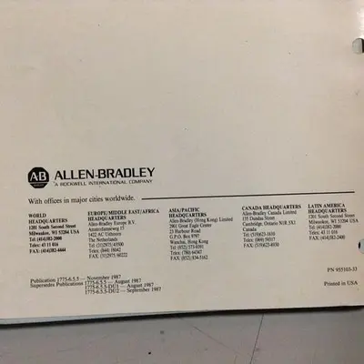 USED ALLEN BRADLEY 1775-6.5.5