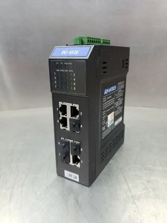 Used Advantech EKI-6538 Network Switches South Carolina US | Palmetto Automation #1157887