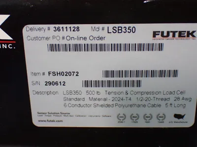 Used FUTEK LSB350 Transducers Ohio US | HGR 24 #1187270