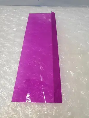 ARTUS PLASTIC SHEET PURPLE 5X20X.0015