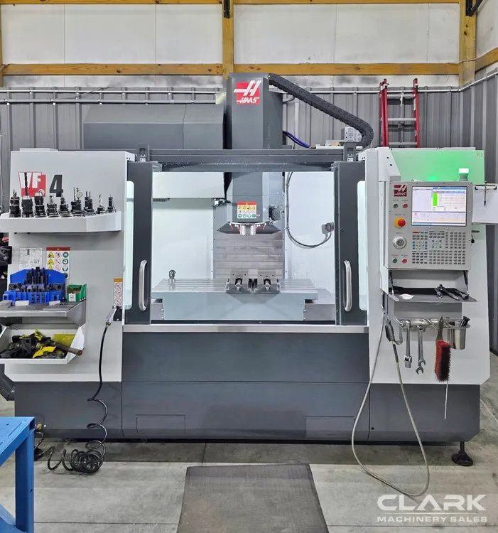 2024 HAAS VF-4 Vertical Machining Centers | Clark Machinery Sales, LLC