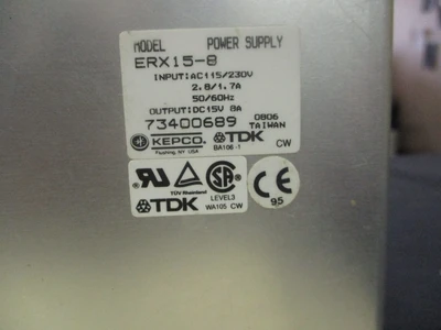 USED Kepco ERX15-8