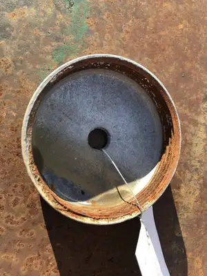 Threaded Steel Cap w/ Hole