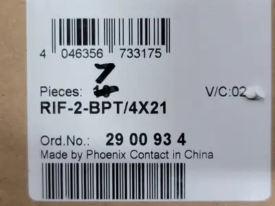 NEW PHOENIX CONTACT RIF-2-BPT/4X21