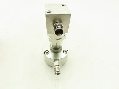 Parker 4A-P4K-11AC-SS Stainless Pneumatic Bellows Shut-Off Valve NC 1/4" Ports