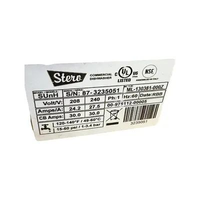 USED STERO SUNH