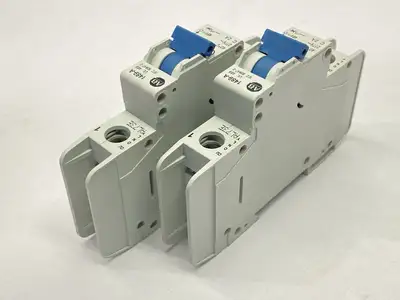1489-A1C020 | Allen Bradley  Ser A Circuit Breaker 1-Pole 2A 277V LOT OF 2 - Used