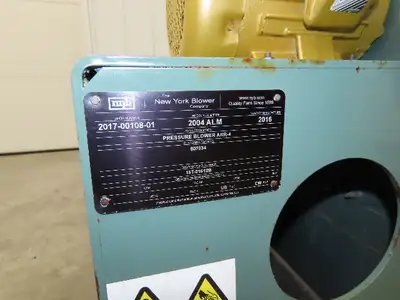 Used NEW YORK BLOWER _UNKNOWN_ Blowers Indiana US | Arrow Industrial #1366750