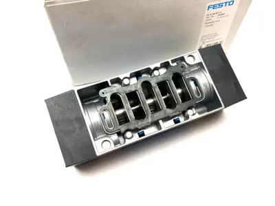 USED FESTO PNEUMATIC VALVE 5/3, CLOSED