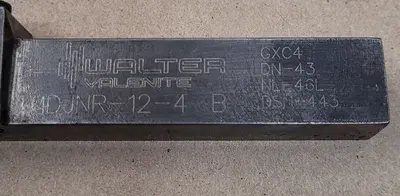 USED WALTER VALENITE MDJNR-12-4 B
