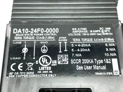 DA10-24F0-0000 | Watlow DIN-A-MITE  Power Controller - Used