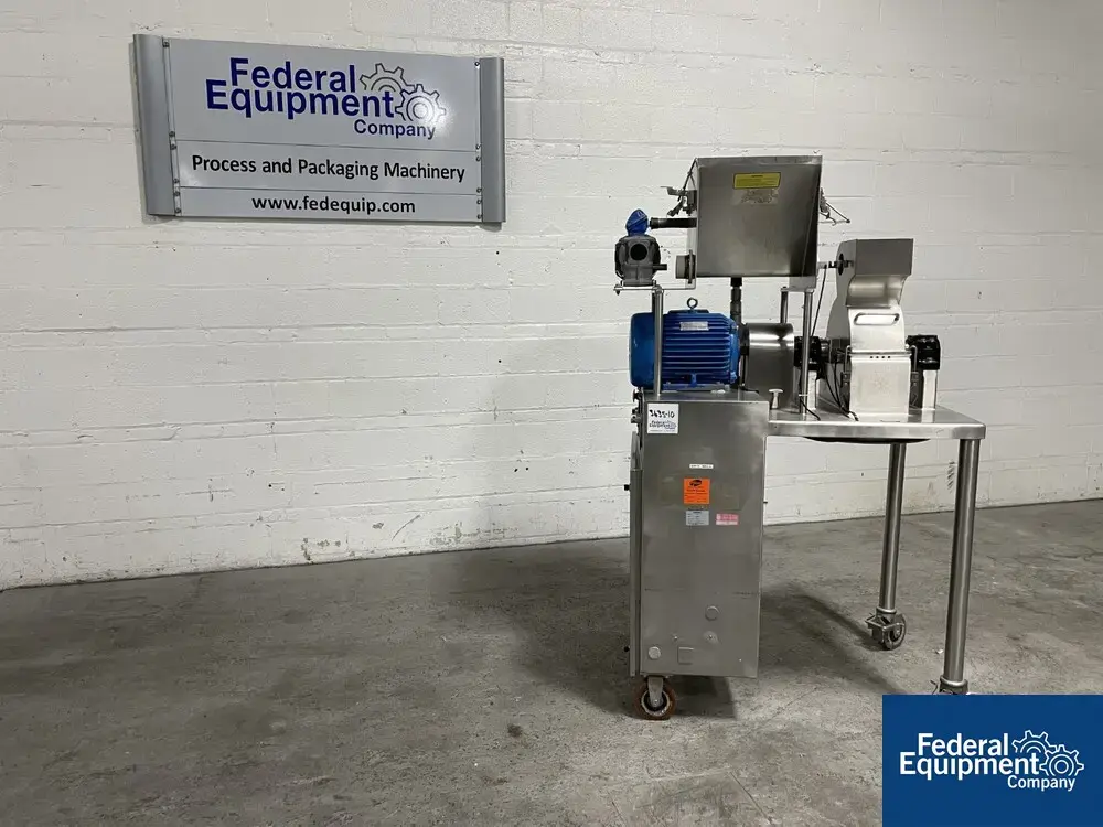 USED Fluid Air Fluid Air Hammer Mill, Model 007, S/S, 10 HP