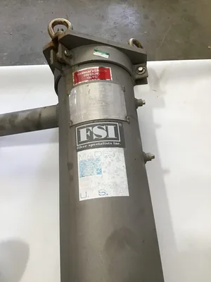 FSI BFCP-12 304 Stainless Steel Cartridge Bag Filter 150 PSI basket