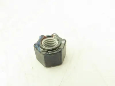 Weld Nuts Teflon Coated Thread M10-1.5 CL 9 Hex Box of 750