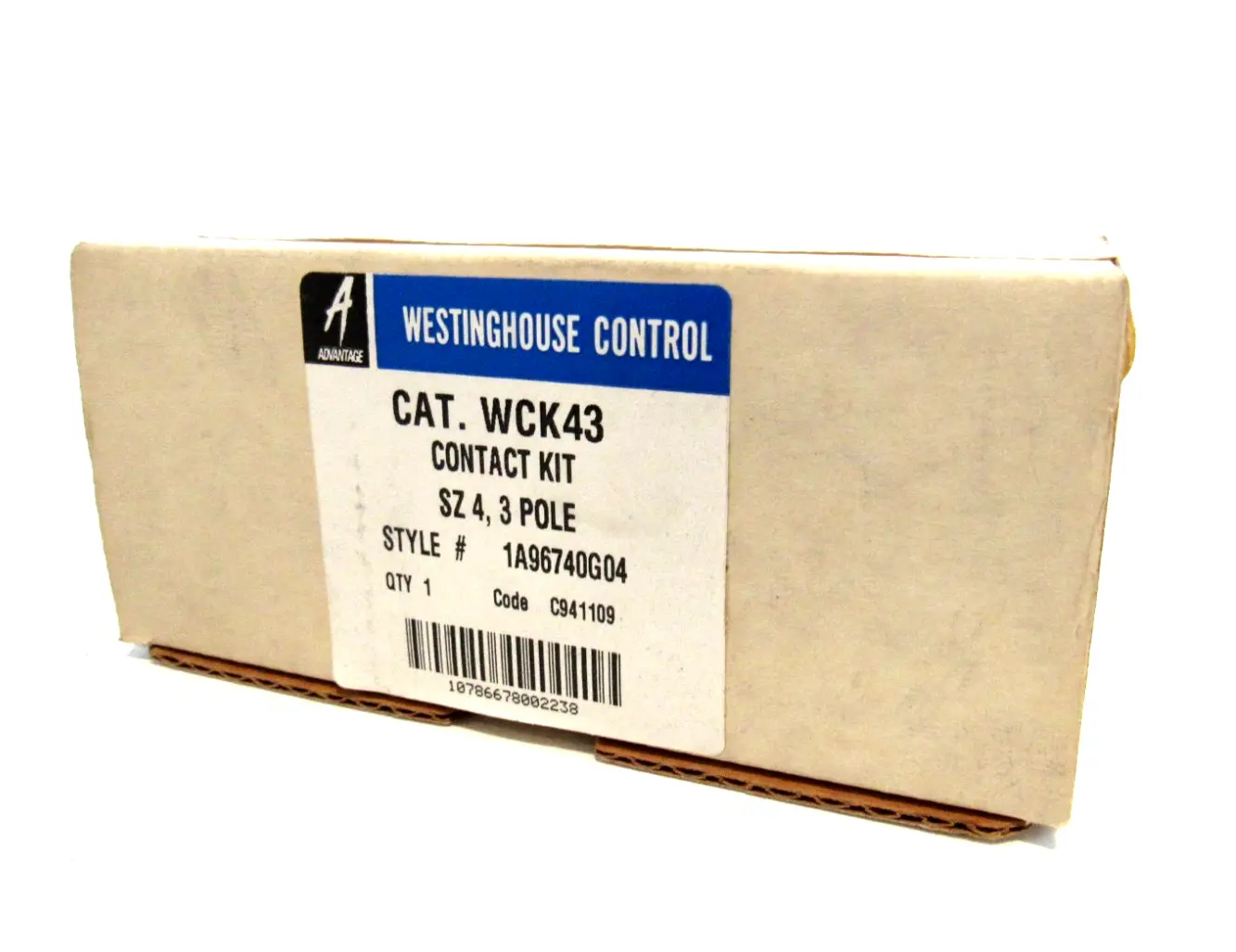 NEW WESTINGHOUSE WCK43 CONTACT KIT 3 POLE SIZE 4