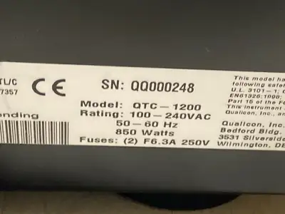 USED DUPONT QUALICON BAX SYSTEM