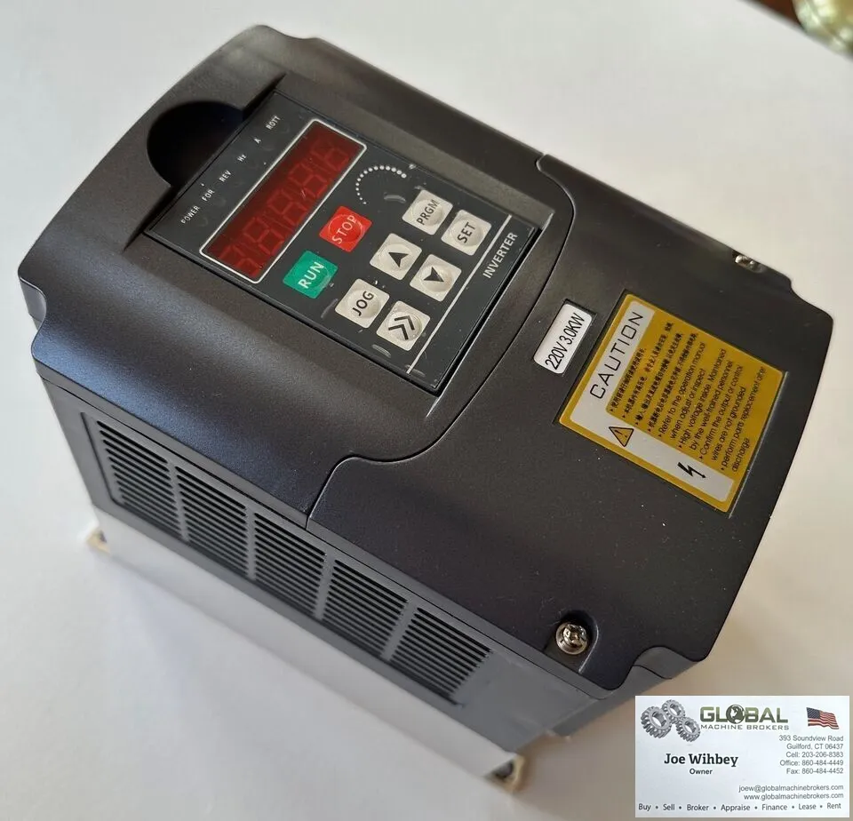 Huanyang HY03D023B VFD Inverter - 220v 3.0Kw 13A Single to 3phase