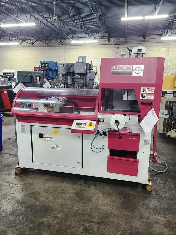 Used 2019 BEHRINGER VMS 370 A Circular Cold Saws Pennsylvania US | Hildebrand Machinery Co. #1486011