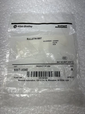 NEW ALLEN BRADLEY 800T-X540