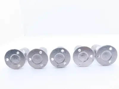 Hollaender 41-7 1-1/4 Speed-Rail Adjustable Flange Wall Mt 1-1/4" Pipe Lot of 5