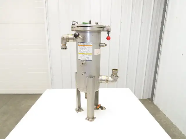SMC FGFS1A-20-E010X190 Hydraulic Bag Filter Stainless Basket Strainer 190x440L
