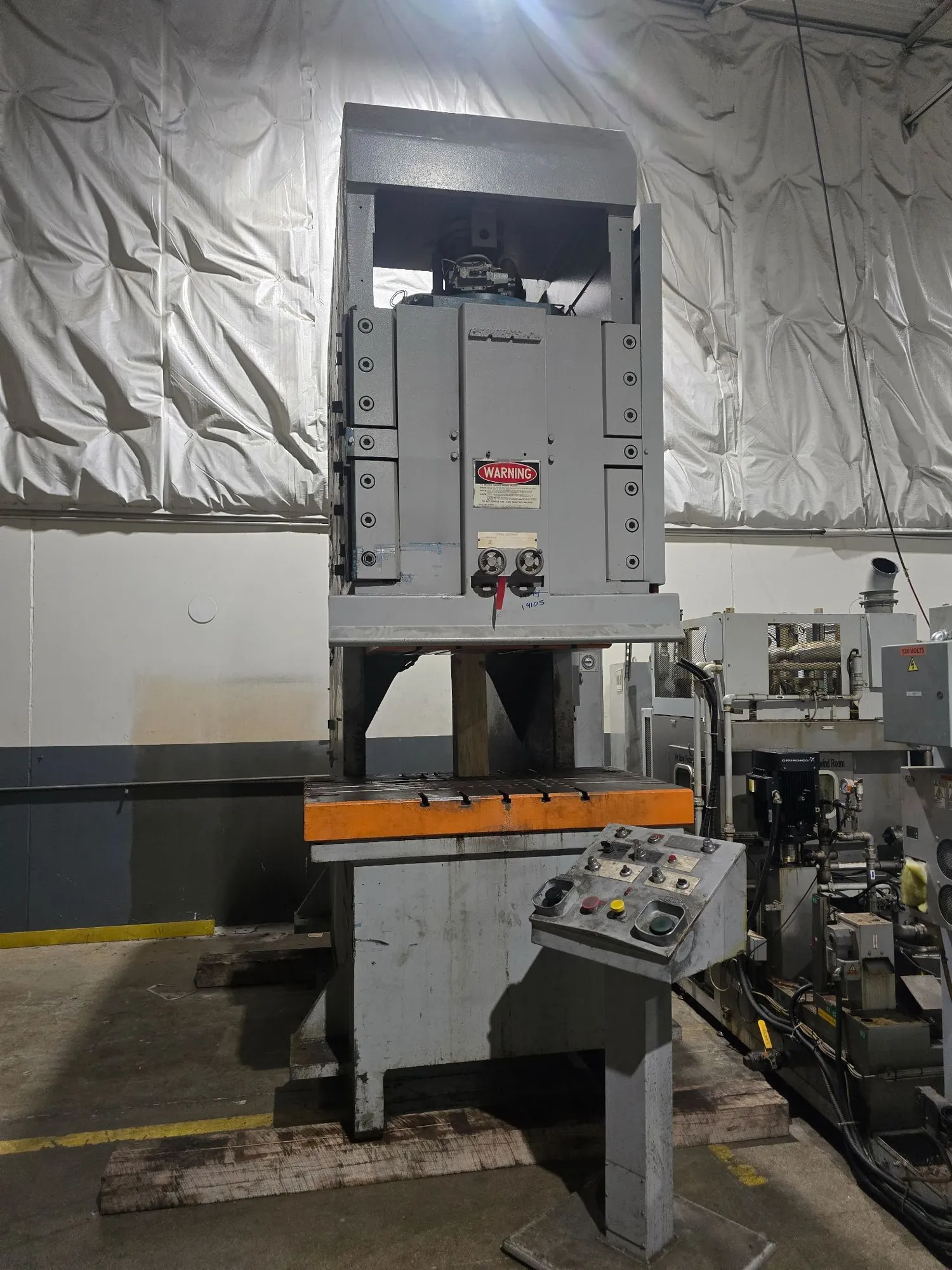 Used PACIFIC 250 PF-0BS High Speed Production Presses Michigan US | iGAM Industrial Marketplace #471080