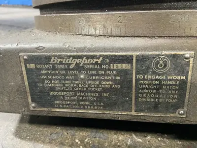 Used BRIDGEPORT 1 Tooling & Accessories (Other) Ohio US | HGR 24 #1541547