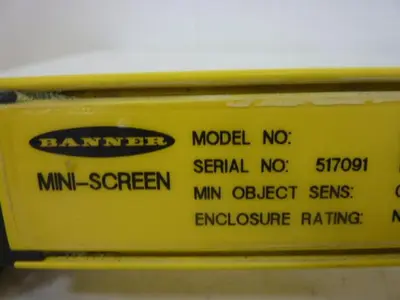 USED BANNER ENGINEERING MSE3624Y