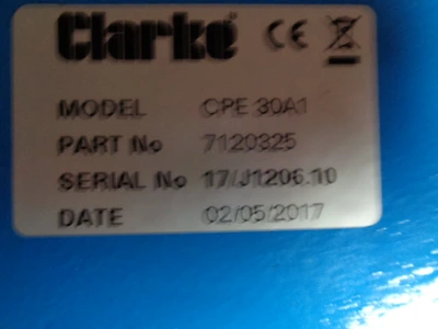 480 LPM Clarke M/S Centrifugal Pump  2.2kw Type CPE 30A1