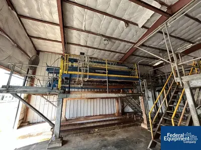 USED Durco 47.24" (1200 MM) Durco Filter Press, Model EPMM1200/32-52