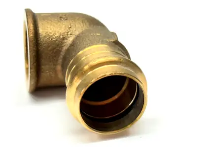 77552 | Viega  Propress 1" x 1" FNPT 90 Degree Elbow Bronze - New Other