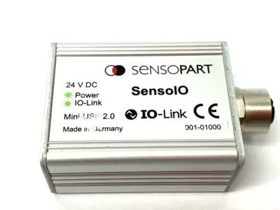 New | in-Stock Sensopart Sensopart 901-01000 SensoIO IO-Link Mini-USB 2.0 PLC Processors Michigan US | Maverick Industrial Sales #1486957