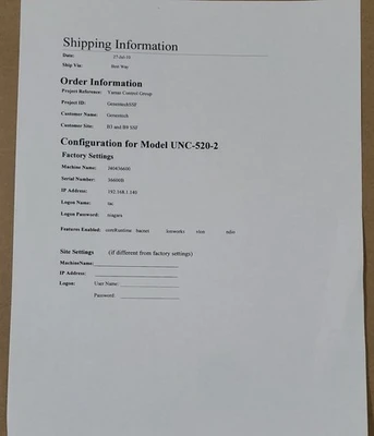 NEW Schneider Electric UNC-520-2