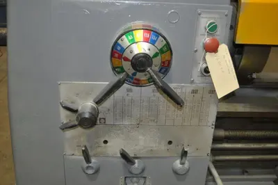 17" x 80" CLAUSING COLCHESTER ENGINE LATHE